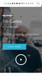 Mobile Screenshot of carloswhittaker.com